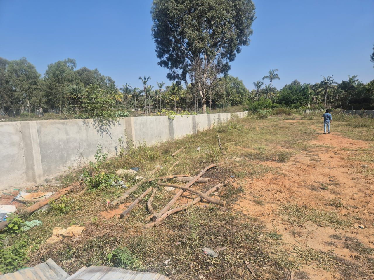 11000 sq ft residential converted land for sale near Nitte meenakshi college