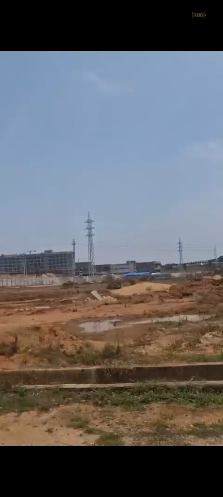 Land for Sale near FOXCON Factory!  - 13 gunta land