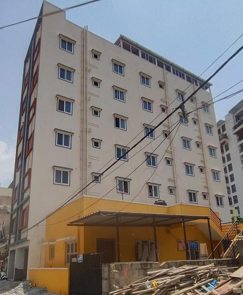 PG Building for Rent!  - Location: Dwaraka nagar, Kattigenahalli, Bagalur Cross, Yelahanka - G+6 floor newly constructed PG building on 2400 sq ft